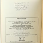 Gorey World. Paintings Drawings & Mysterious Objects by Edward Gorey. Colophon