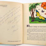La Picara Sabelotodo by Blanca Lydia Trejo. Author inscription and first page