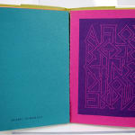 Variations on the Theme of Twenty-Six Letters by David Kindersley. Alphabet page