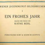 Ein Frohes Jahr by Käthe Berl. Title page.