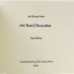 An Excerpt from The Dean's December. Title page