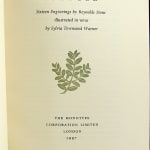 Boxwood. Title page