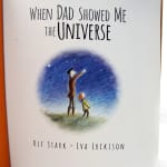 When Dad Showed Me the Universe. Title page with signature