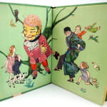 The Rhymes of Goochy Goggles and His Pollywog Named "Woggles" written by Andrew F. Underhill, illustrated by Katharine Sturges. Illustrated end papers.