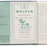 Walden. A Talking Book by Henry David Thoreau. Title page and record