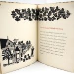Twelve Fables of Aesop. Illustrated spread