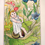 Prinz Liliput. Ein lustiges Ziehbilderbuch by Lothar Meggendorfer. Movable illustration