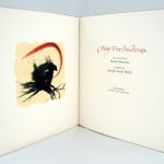 Duty-Free Desiderata by Stratis Haviaras and illustrated by Jocelyn Sarah Webb. Title page and illustration.