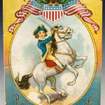 Boyhood Days of George Washington. by Carolyn S. Hodgman, illustrated by A.B. Levering. Front cover.