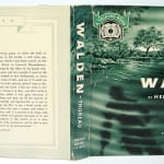 Walden. A Talking Book by Henry David Thoreau. Front and back covers.