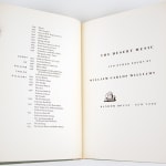 The Desert Music and Other Poems by William Carlos Williams. Title-page spread
