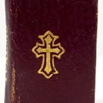 Psalms bound by Borrower's Press. Front cover.