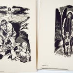 Prints from the Drawings Appearing in "The Catholic Worker." by Fritz Eichenberg. Interior pages, two photo engravings.