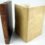 A Book of Songs and Poems from the Old Testament and the Apocrypha illustrated by Graily Hewitt. Vellum cover pictured with spine of box.
