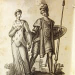 Le Gentil-Bernard. Interior engraving.