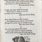 The Snow-Drop. Interior page.