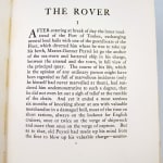 The Rover by Joseph Conrad. First text page