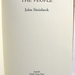 The Leader of the People. Title page