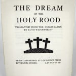 The Dream of the Holy Rood. Front cover