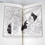 The Divine Comedy by Dante Alighieri, designed by Bruce Rogers. Illustrated spread