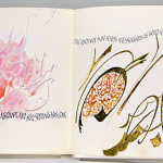 Ghazals by Dave Wood. Illustrated spread