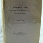 A Bibliography of the Writings in Prose and Verse of the Members of the Brontë Family. Front cover