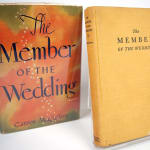 Member of the Wedding by Carson McCullers. Dust jacket and front cover in yellow.