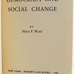 Democracy and Social Change. Title page