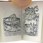 Strange Fish. Illustrated spread