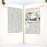 I Fioretti di S. Francesco di Assisi. Illustrated text spread