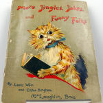 More Jingles, Jokes, and Funny Folks by Louis Wain and Clifton Bingham. Front cover.