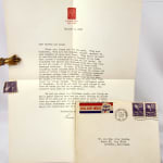 Seven signed letters from Kent to Alex Geckler