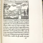I Fioretti di S. Francesco di Assisi. Illustrated text page