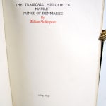 Hamlet, published by the doves Press. Title page
