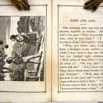 John and Ann. Illustration and text page