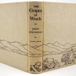 The Grapes of Wrath by John Steinbeck. Cover boards.