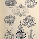 Three Czech design and ornament sketchbooks. Decorations
