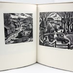 The Wood-Engravings of Gwenda Morgan. Illustrated spread