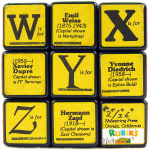 26 Type Designers. Cube side