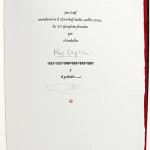 La Piedra Amada. Colophon