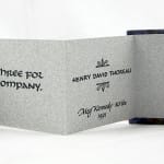 "I have three chairs in my house..." accordion