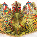 Mickey Mouse in King Arthur's Court. Pop-up illustration