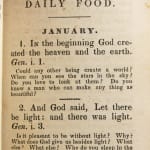 The Child's Daily Food. Interior page.