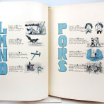 Merry Jingles: A Book for the Little Ones by Sarah L. Moore, illustrated by Harry Webster and Helen Nichols. Interior page, letters L-S.