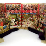 Lothar Meggendorfer's International Circus. A Reproduction of the Antique Pop-Up Book by Lothar Meggendorfer. Pop-up spread