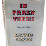 In Parenthesis. Dust jacket