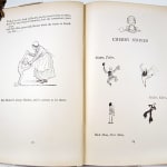 Now We Are Six by A. A. Milne. Illustrated text spread