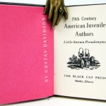 19th Century American Juvenile Authors. Little-known Pseudonyms. Title-page spread