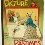 Picture Pastimes with Verses by L. L. Weedon and illustrated by G. H. Thompson. Front cover.