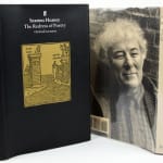 The Redress of Poetry by Seamus Heaney. Front and back covers of both volumes.
